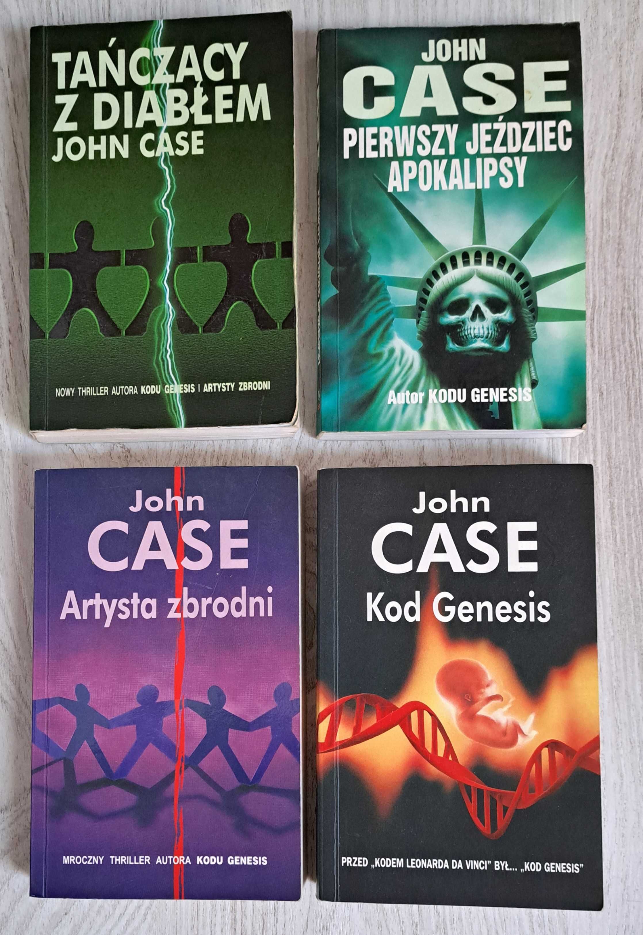John Case Kod Genesis Artysta zbrodni Pierwszy jeździec Tańczący z dia