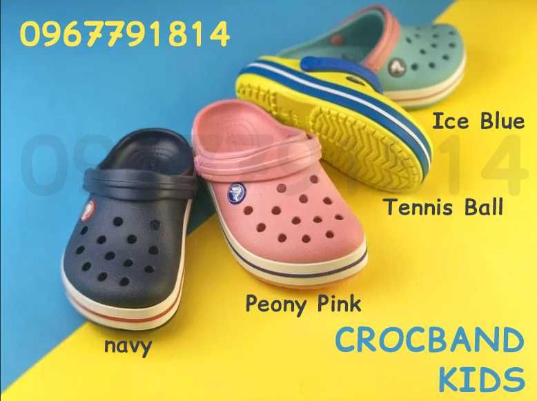 Crocs crocband kids navy кроксы для деток ,также в наличии разные цвет