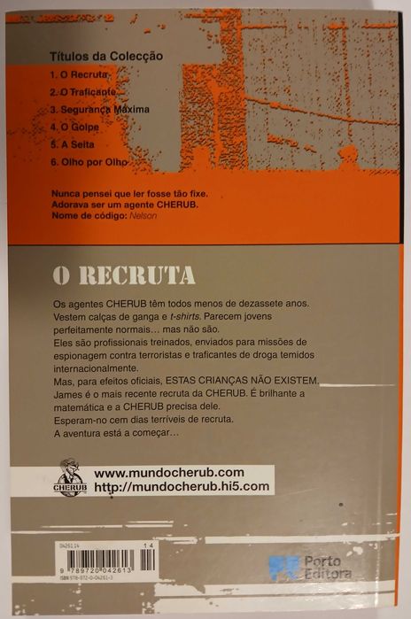 Coleção CHERUB (autor: Robert Muchamore)