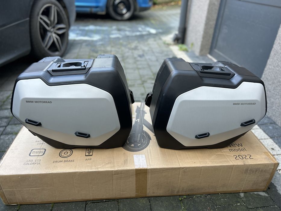 Komplet bocznych kufrów vario wraz z oryginalnymi torb do bmw r1300gs
