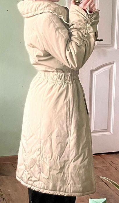 плащ-куртка бірюзового кольору