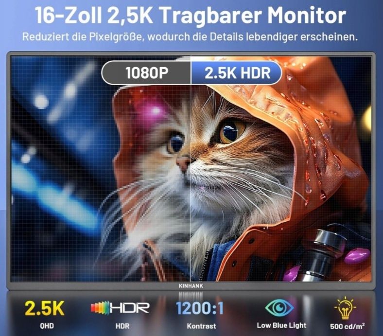 KINHANK K16 Portable Monitor.