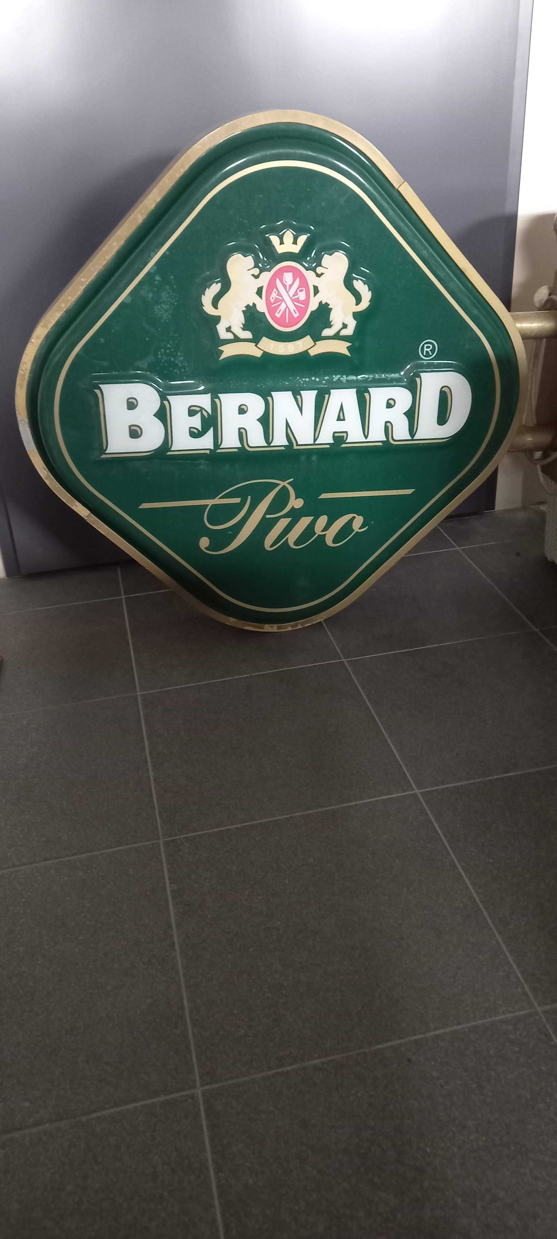 Baner neon reklamowy Bernard