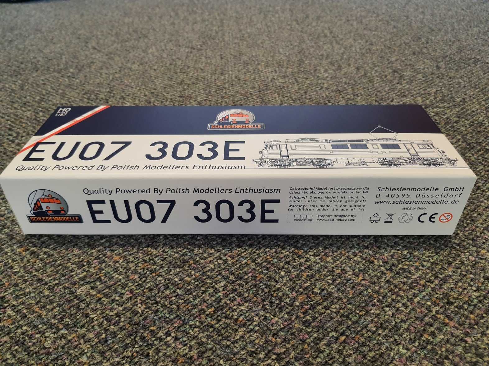 Lokomotywa EU07-540 PKP IC Schlesienmodelle