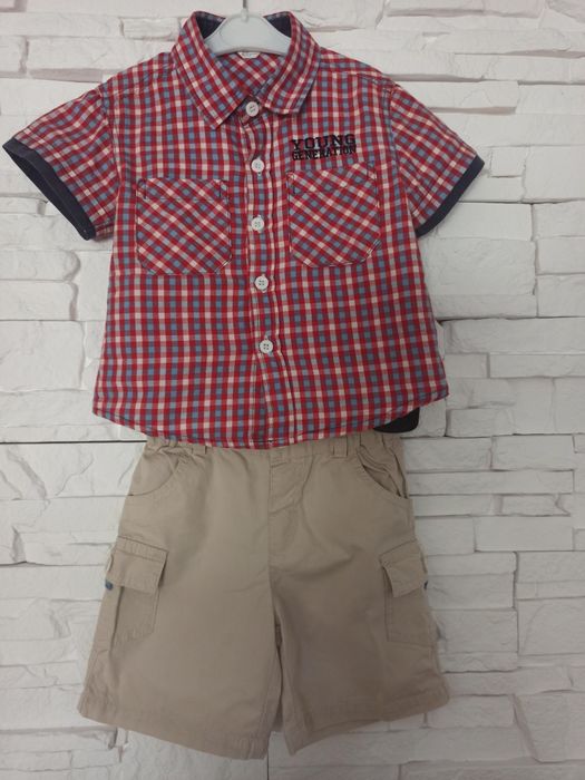 Zestaw koszula i spodenki Wójcik, rozm 80
