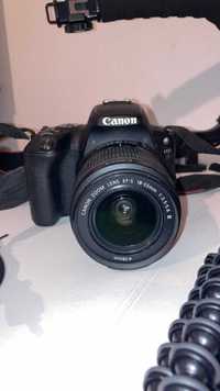 CANON EOS200D + Objetiva EF-S 18-55mm f/3.5-5.6 III + Mala