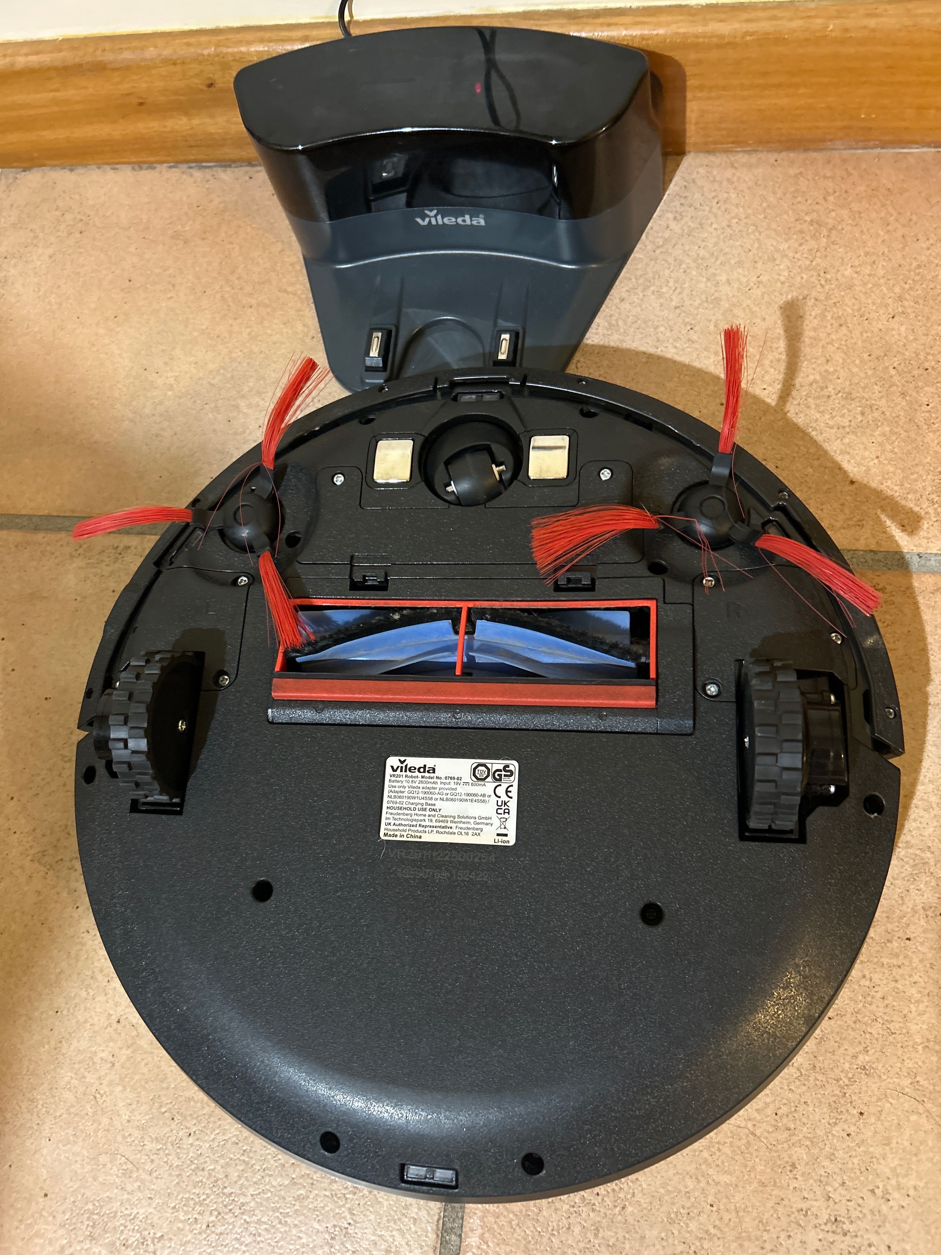 Aspirador robot Vileda peças