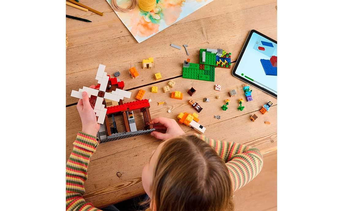 Lego Minecraft 21262 Ферма с ветряной мельницей. В наличии