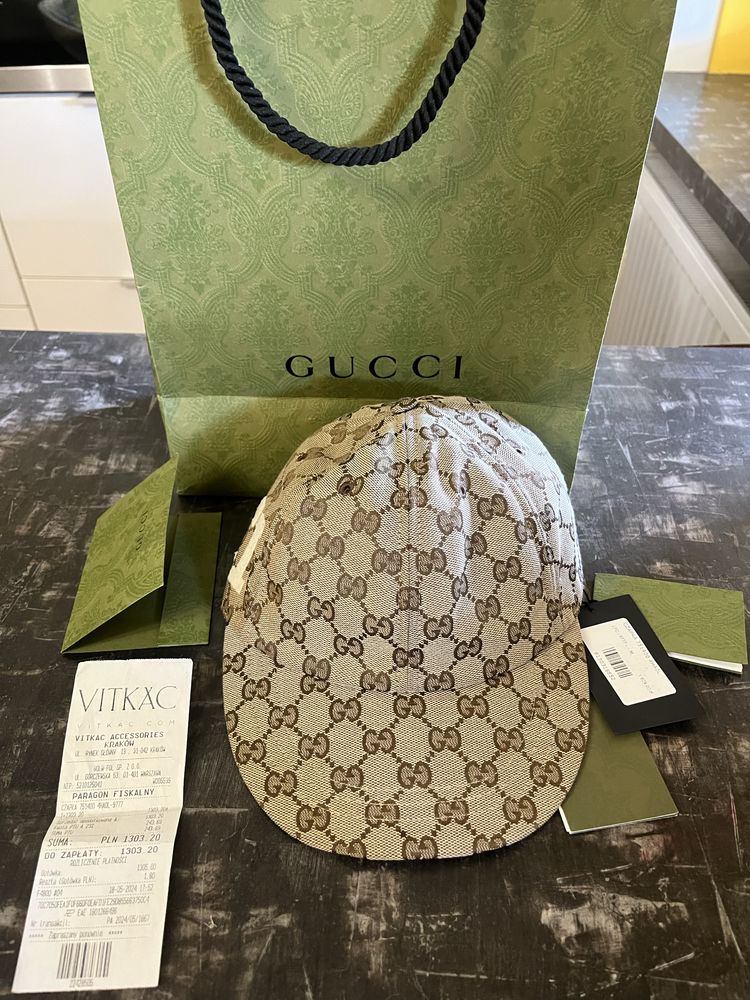 Czapka Gucci Oryginalna