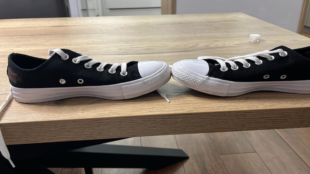 Converse trampki czarne