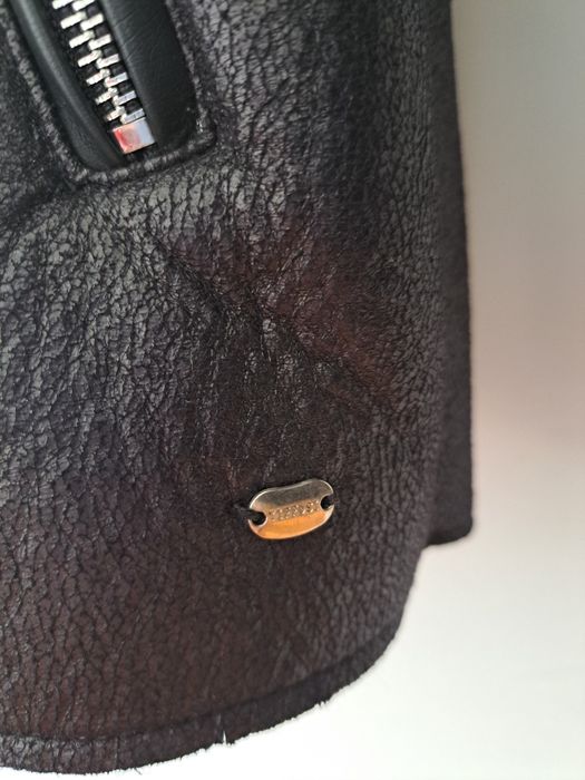 Casaco tiffosi preto com pelo no interior