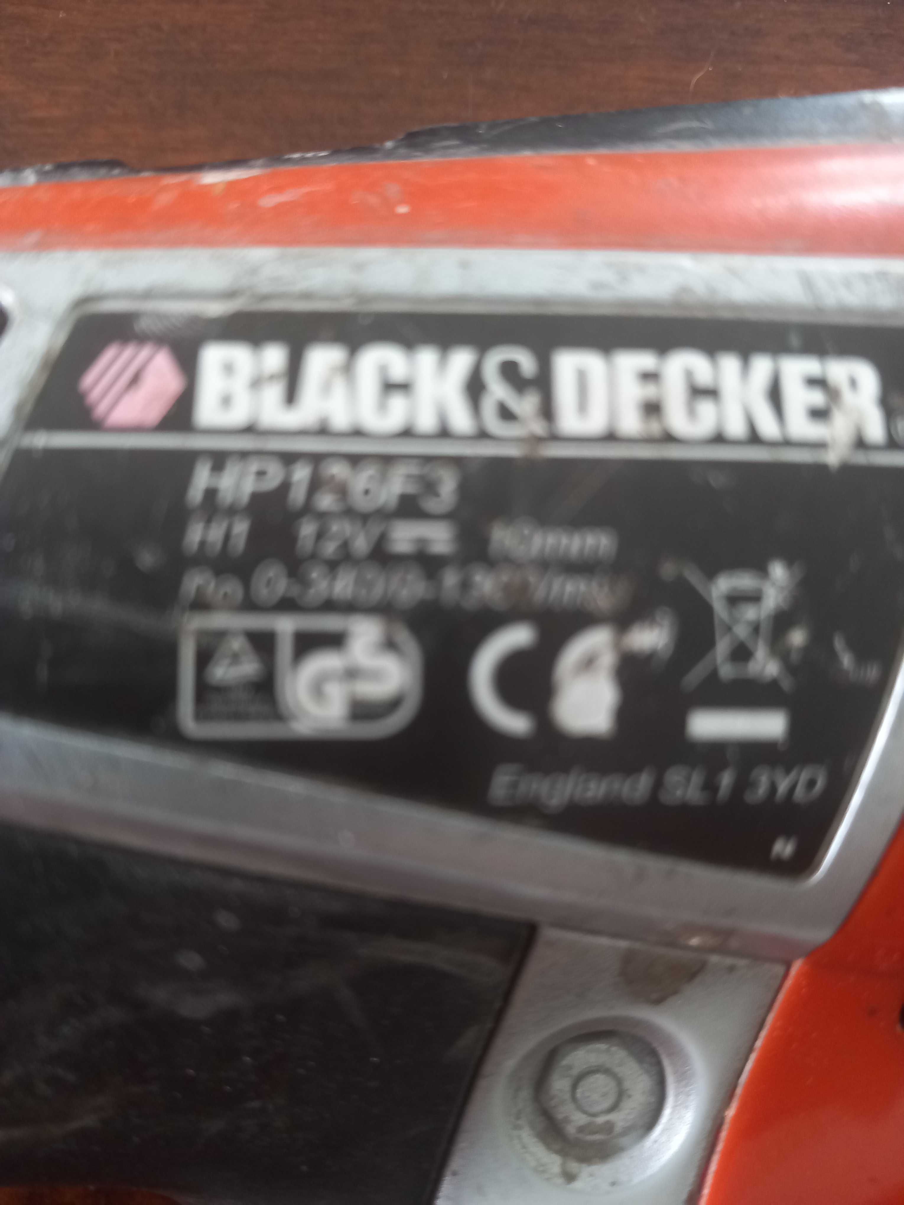Wkrętarka akumulatorowa black&decker
