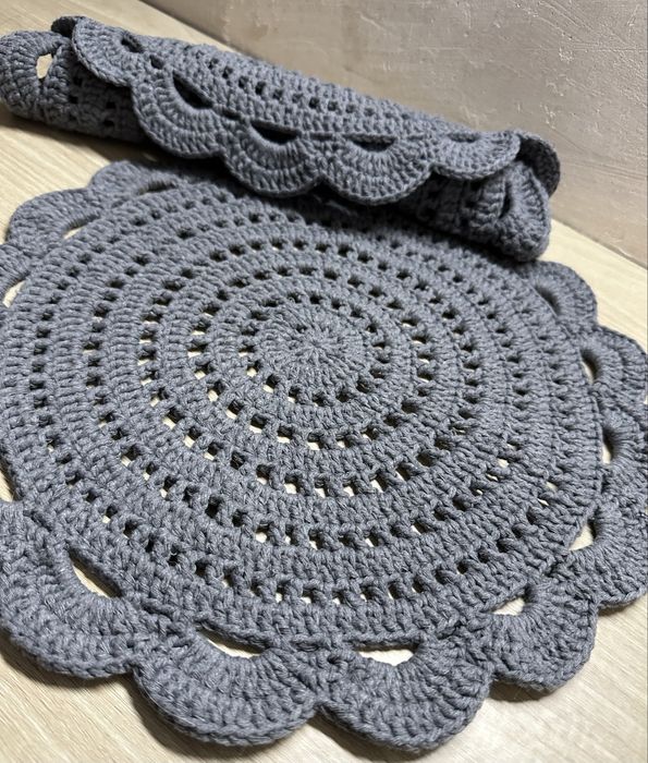 Sousplat de Crochet Modelo Lovely