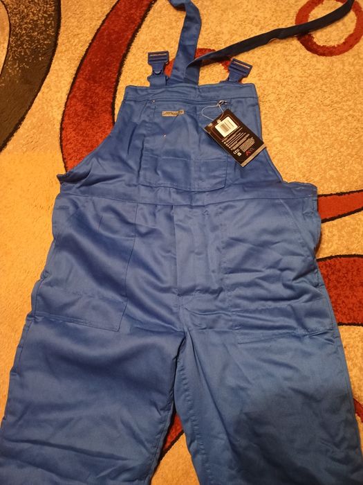 Spodnie robocze ogrodniczki ocieplane