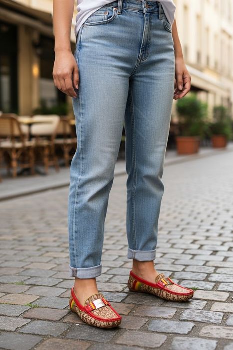 Super model damskich mokasynów Dior by John Galliano Rasta 40