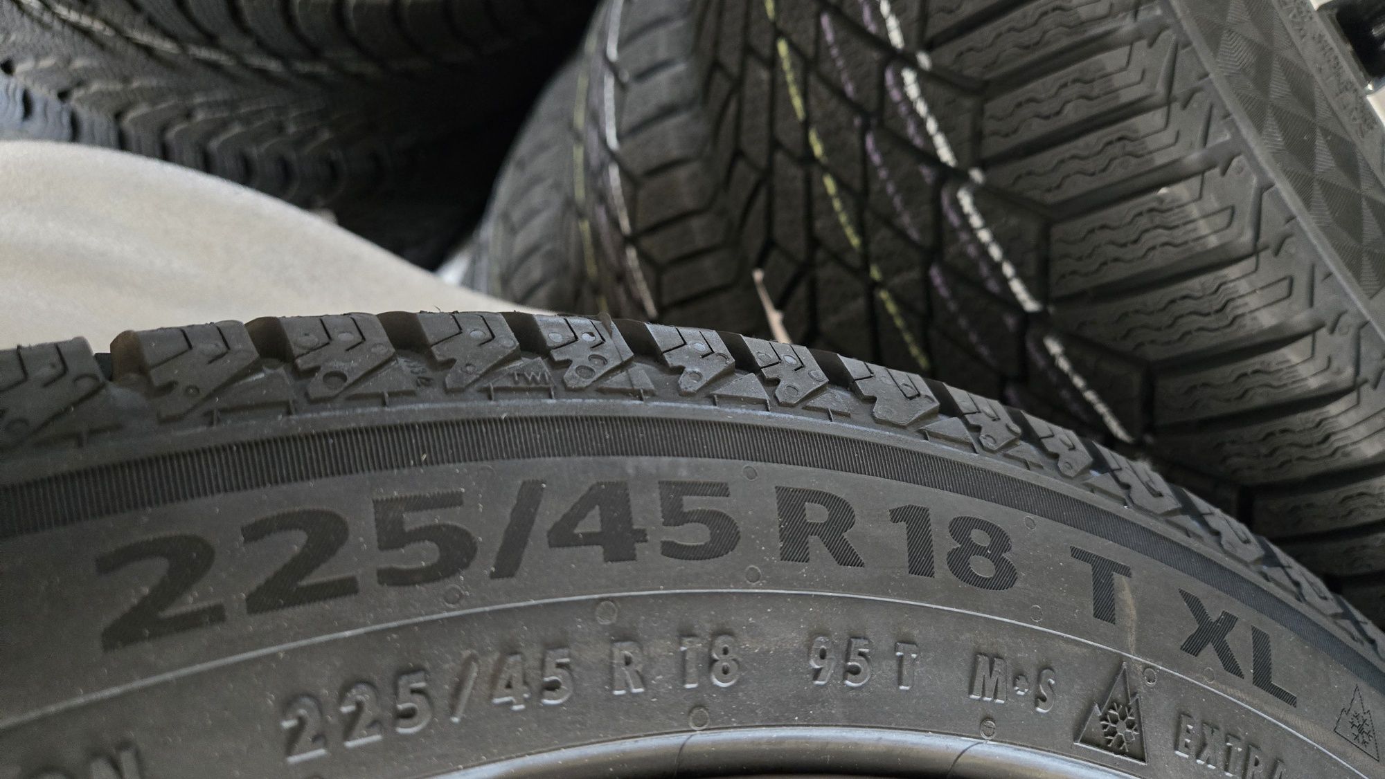 Nowe opony continental 225/45r18 viking 7 ssr