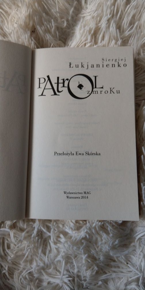 Książka Patrol zmroku Siergiej Łukjanienko