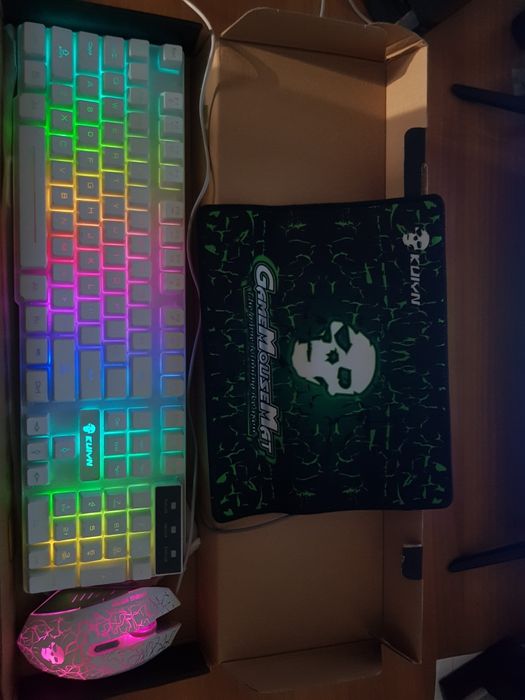 Rato e teclado gaming