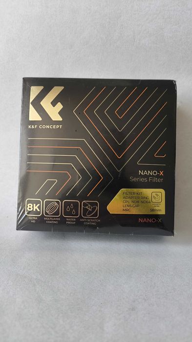 Магнітні фільтри  58 мм CPL+ND8+ND64+магн-не  кільце+магнітна к-ка 5-1