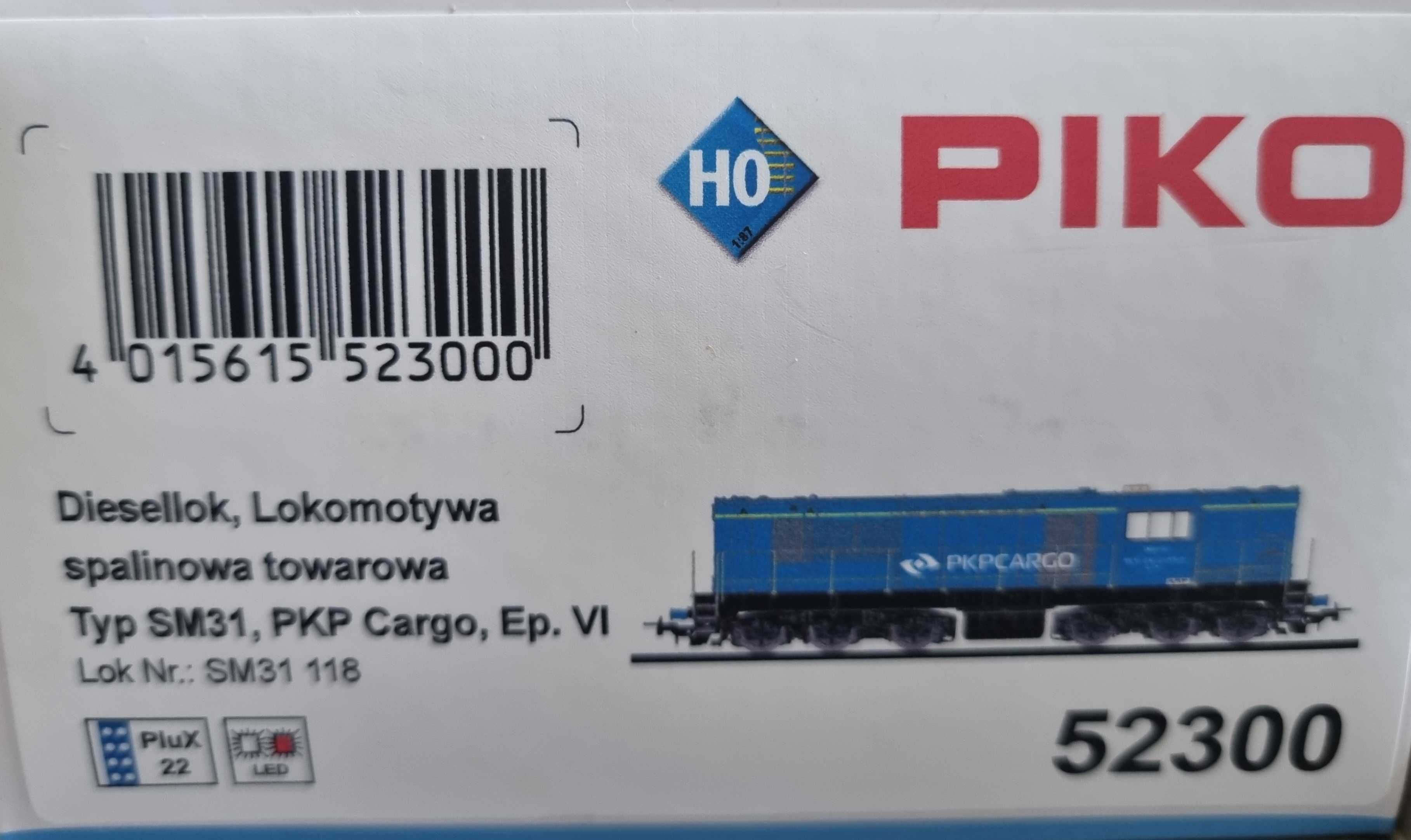 Lokomotywa spalinowa Piko SM31-118 kat. 52300