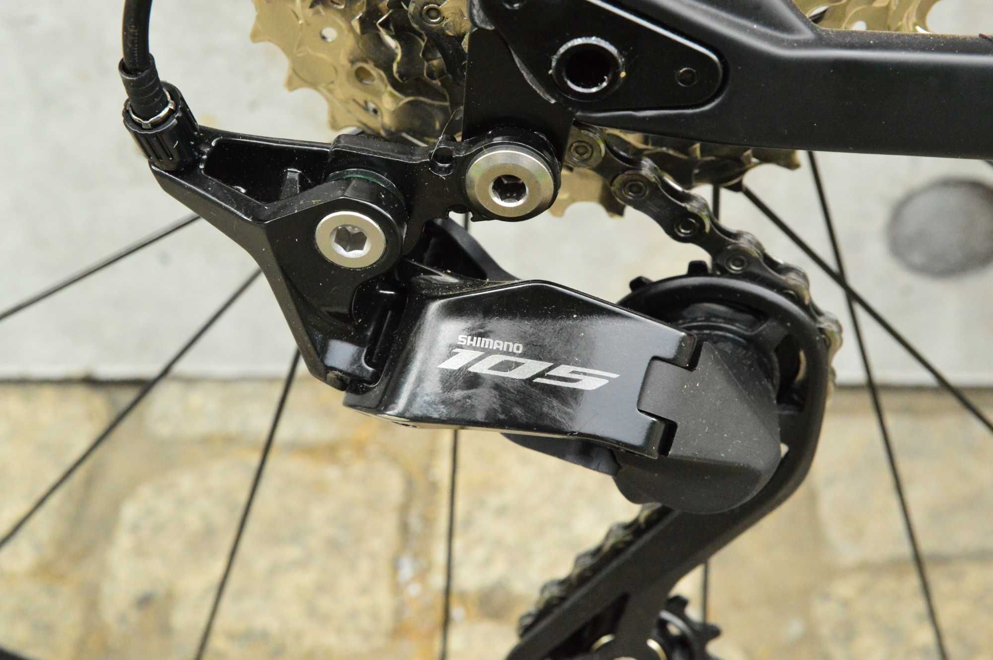 SIMPLON Kiaro Disc Shimano 105 2x12 karbonowa piękna szosa XS S M L XL