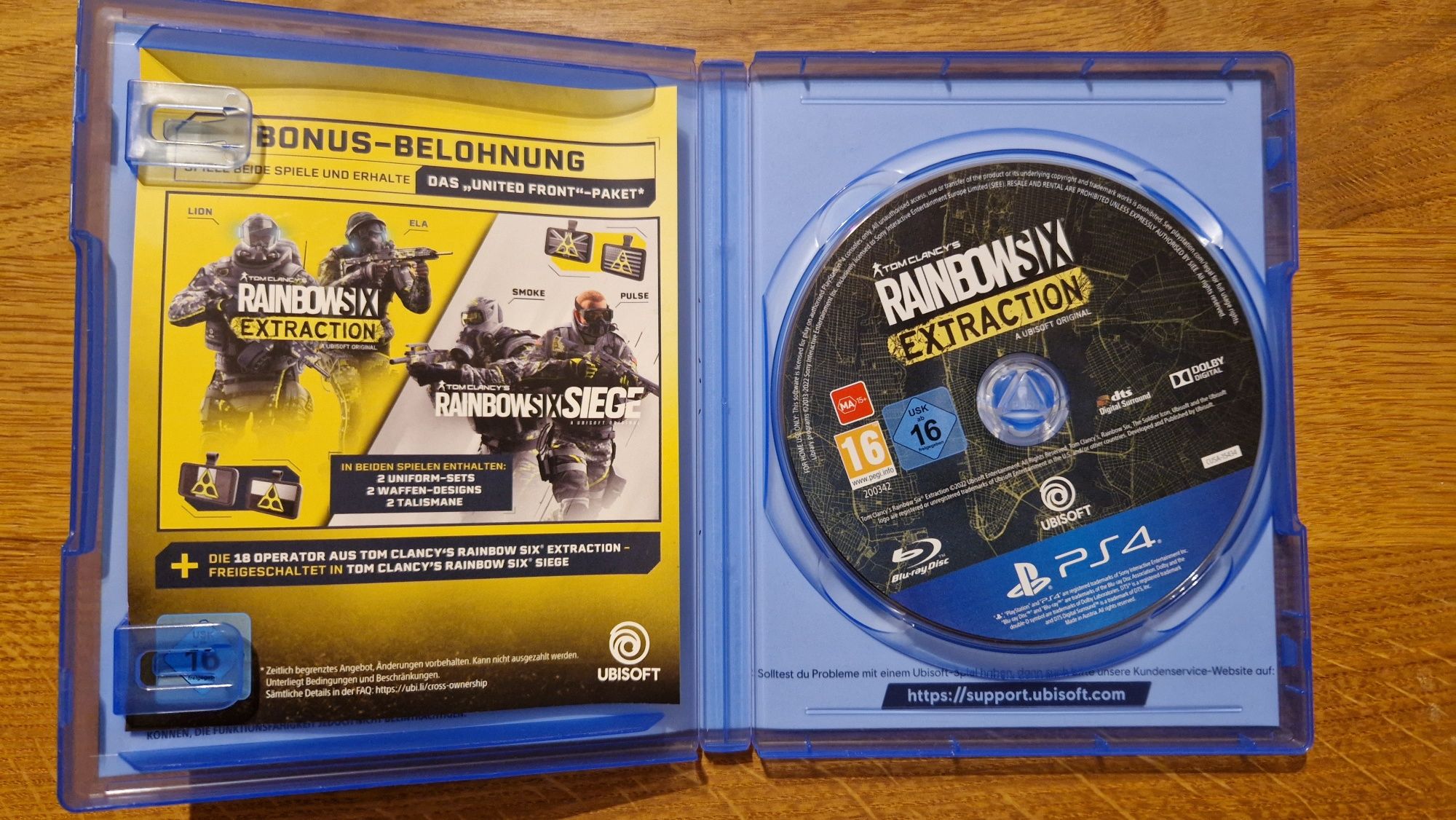 Rainbow six extraction ps4 play station 4 5