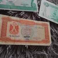 Libijskie banknoty z lat 70