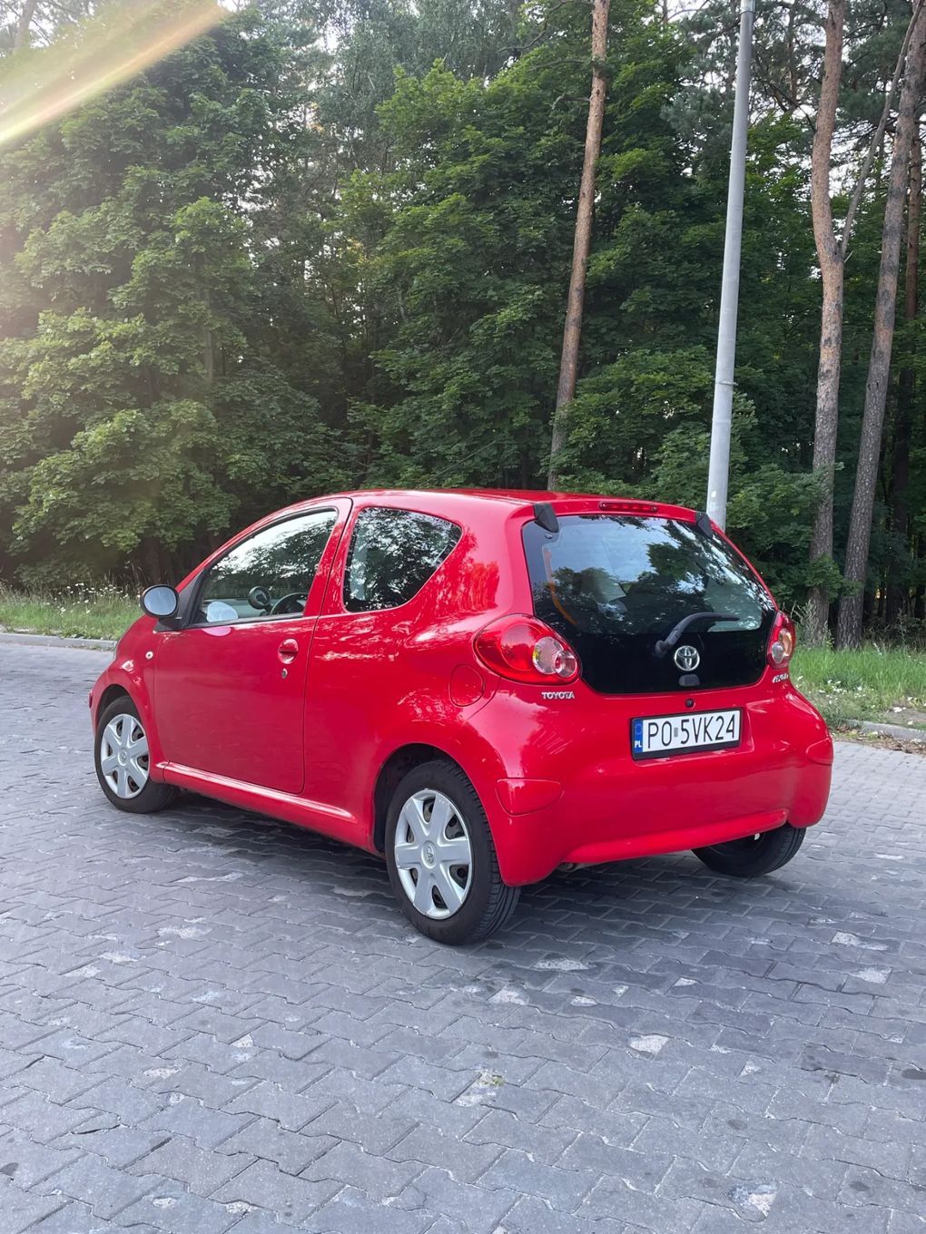 Toyota Aygo Toyota Aygo I, Klimatyzacja, niski przebieg