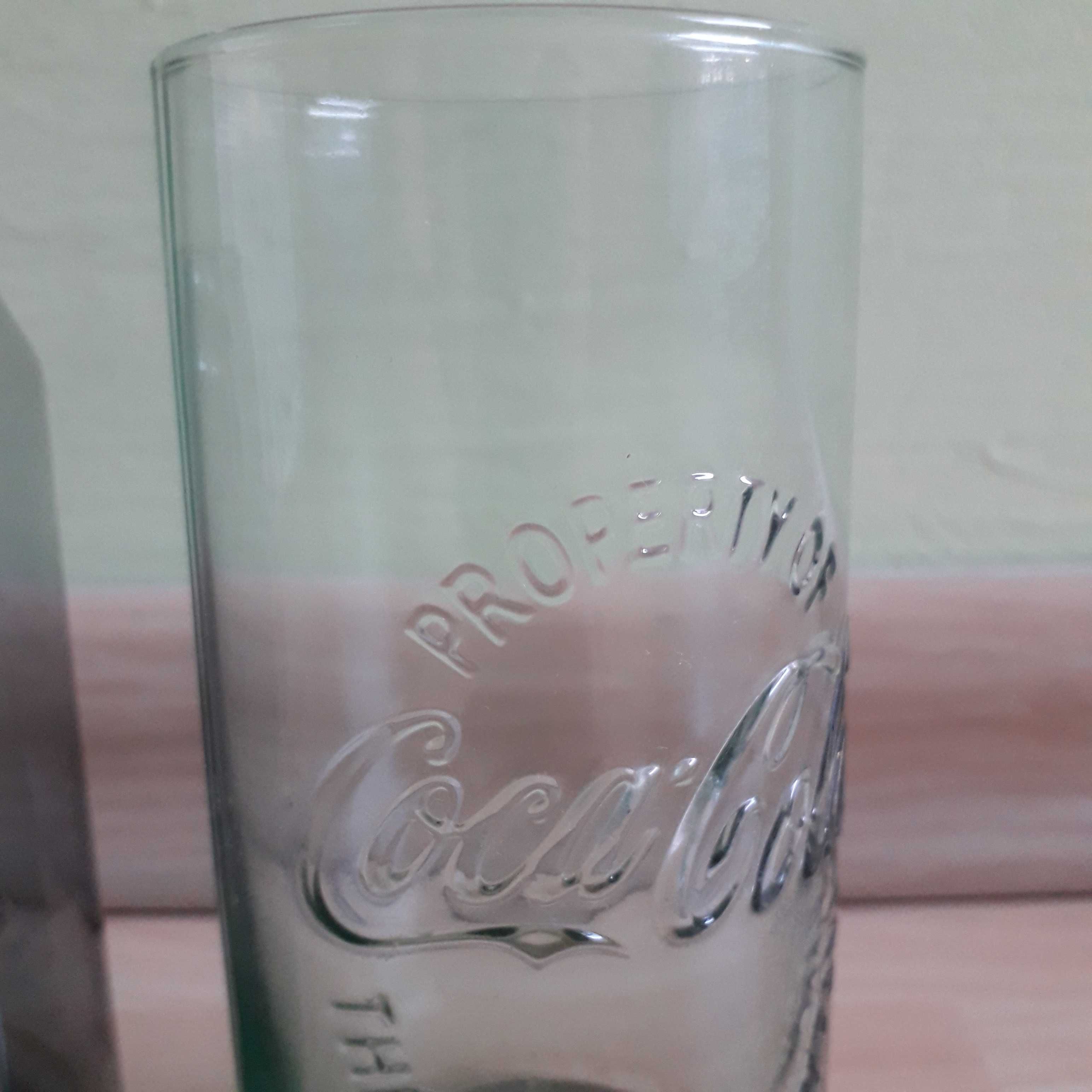 Coca Cola, szklanka, szklanki, NOWE