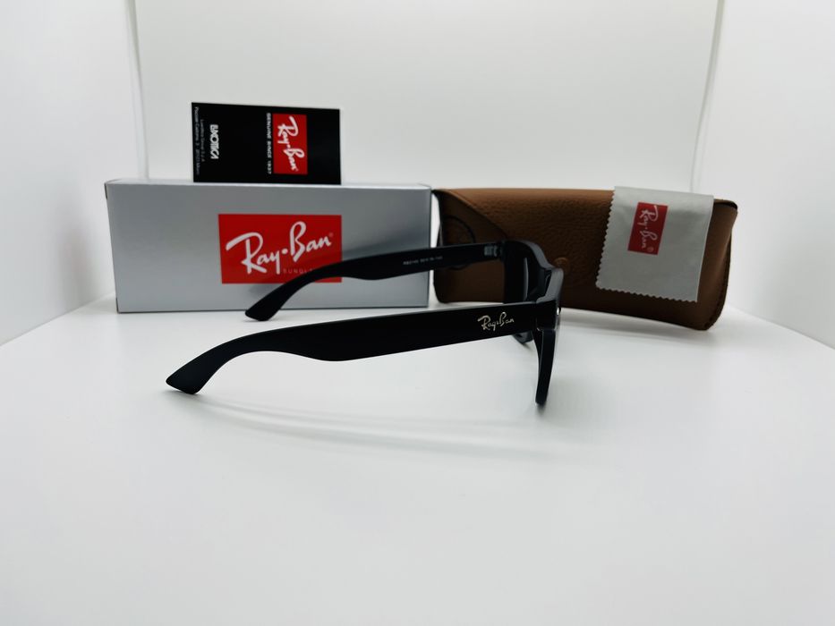 Поляризаційні окуляри Ray Ban Wayfarer 2140P Matt Black
