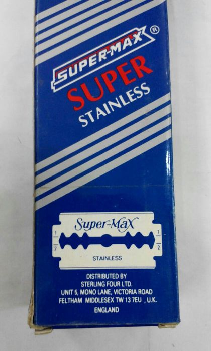 Лезвия Super-Max STAINLESS 10 шт