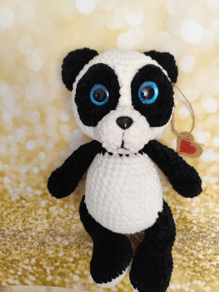 Miś Panda na szydełku