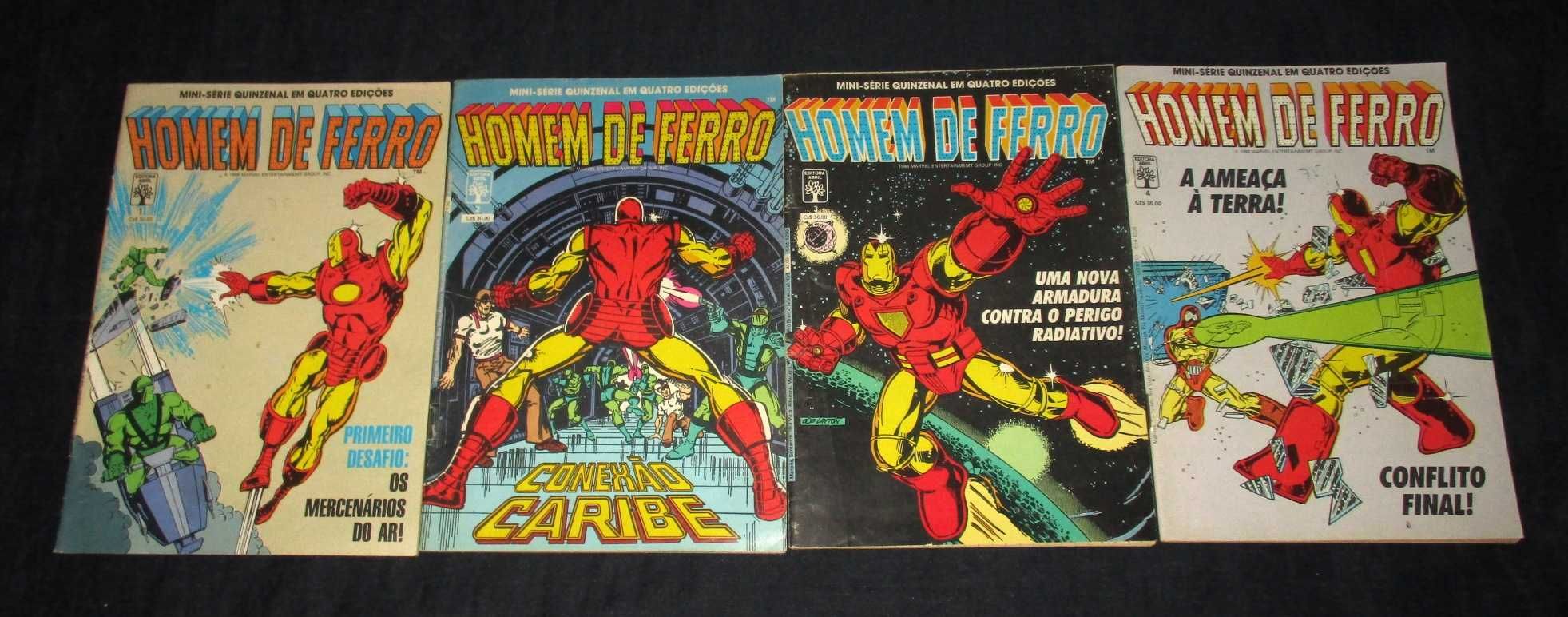 Livros BD Homem De Ferro Mini-Série Completa