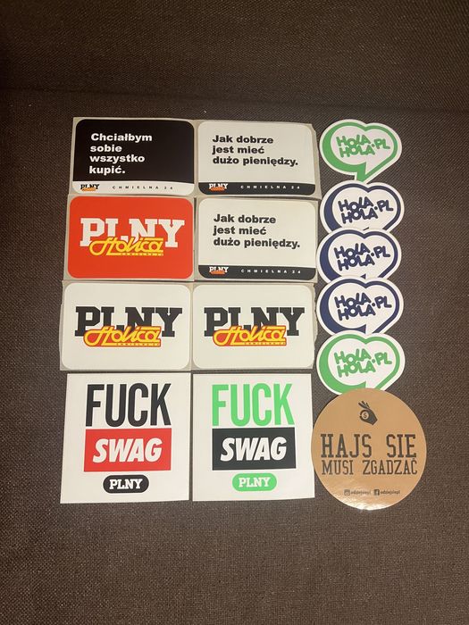 Naklejki wlepy supreme tede plny stoprocent prosto