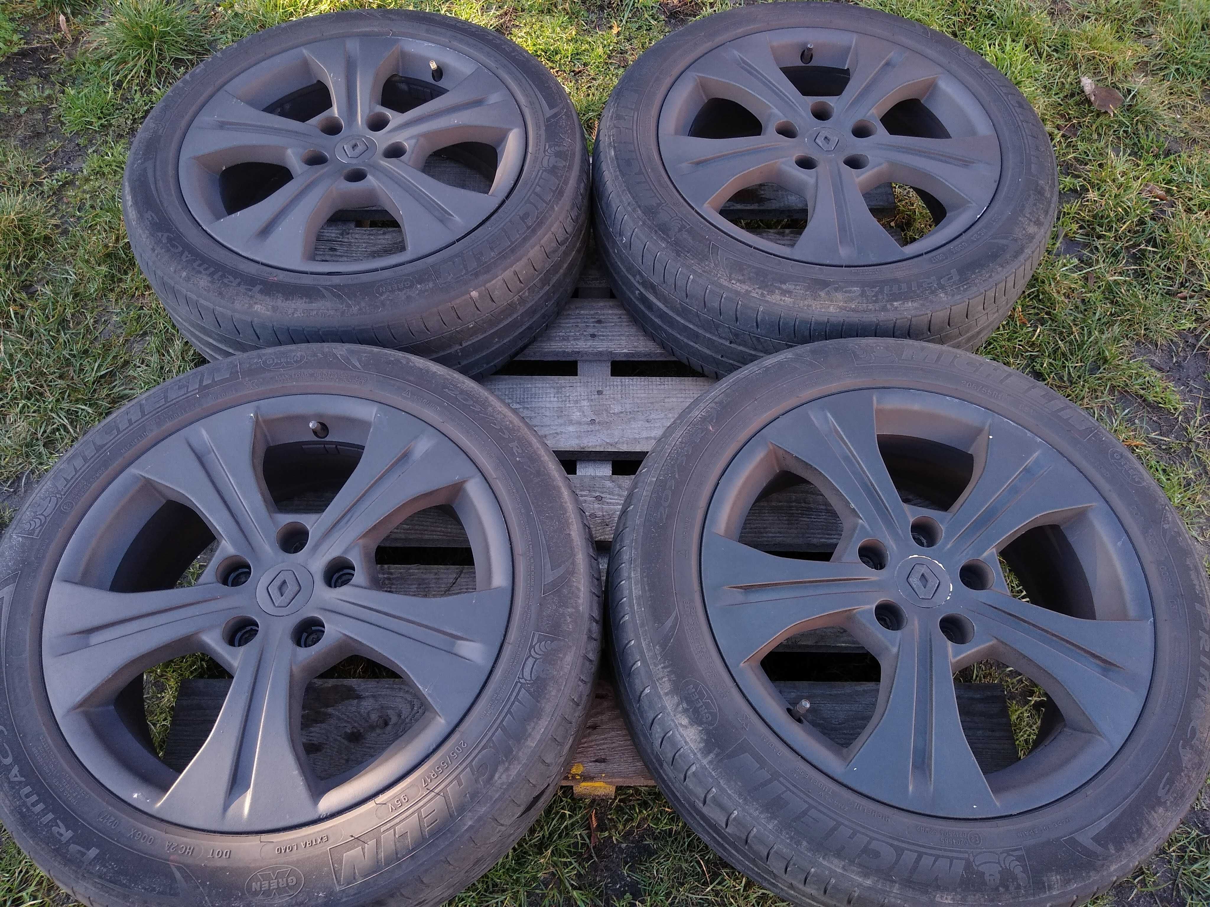 Alufelgi 17 cali 5x114.3 RENAULT Megane Scenic Grand Scenic Espace