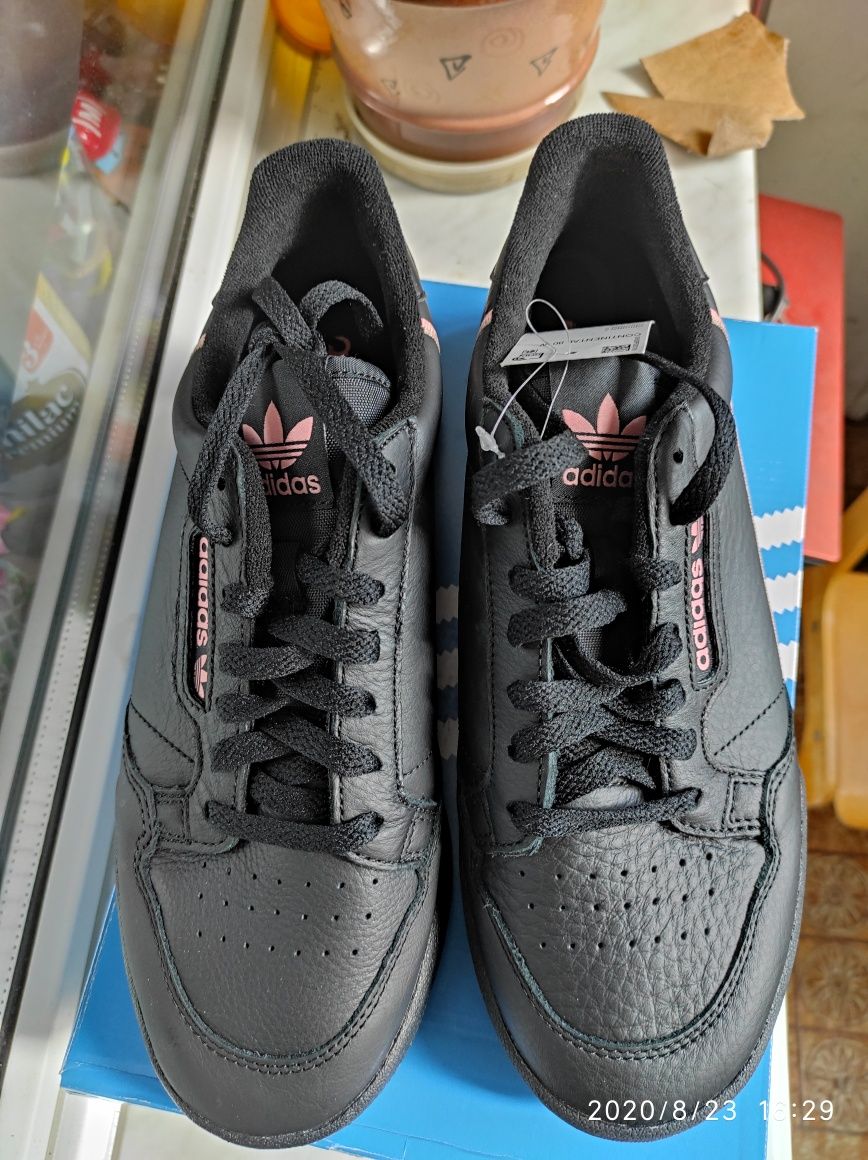 Кроссовки женские Adidas Continental 80 ЕЕ4349 [US10 / 27.5см] Кожа!