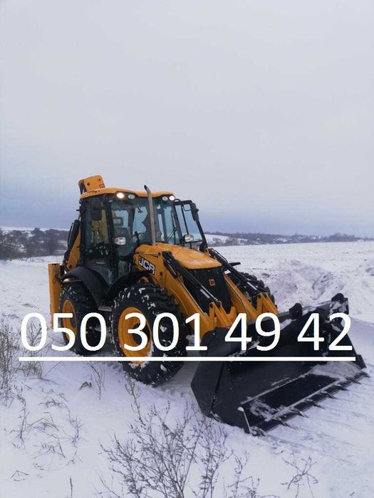 Услуги аренда экскаватора погрузчика JCB 4CX