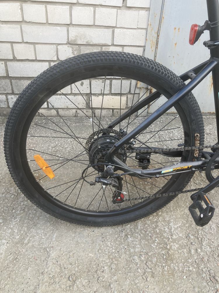 Велосипед FORTE FROST 350Вт. 36В/10Ач 27.5" чорний