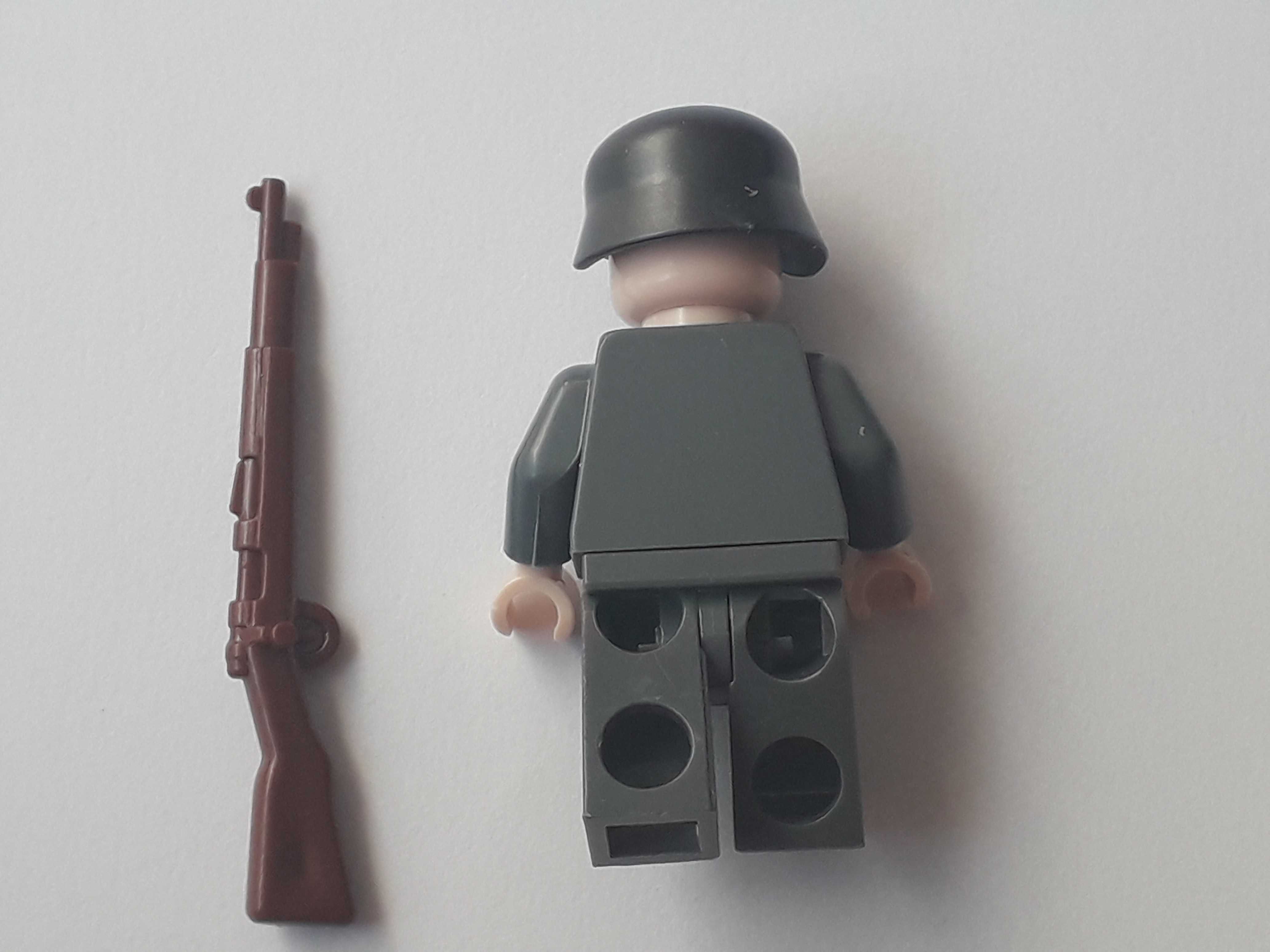 Figurka żołnierza niemieckiego z bronią WW2 kompatybilne z Lego, Cobi