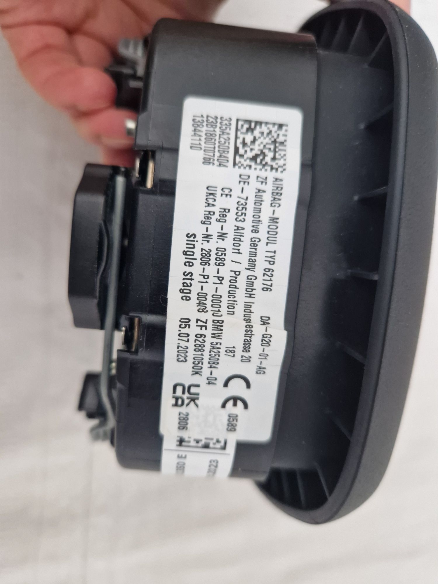 BMW G20 Airbag Kierowcy typ 62176. Produkcja 2023 r.