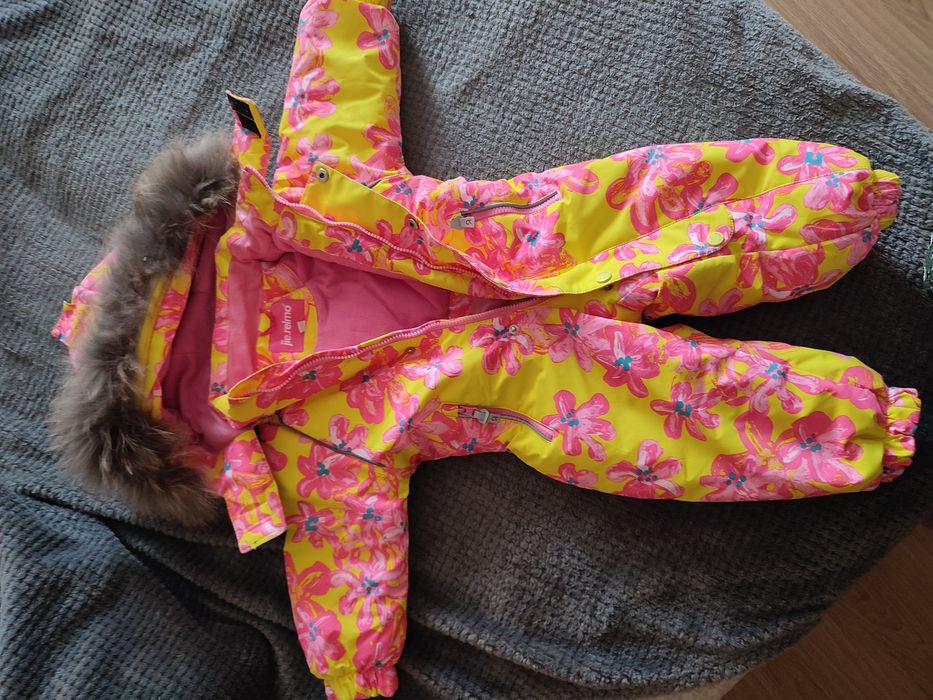 Зимовий комбінезон для дівчинки Jie reimo 80+ ПОДАРУНОК