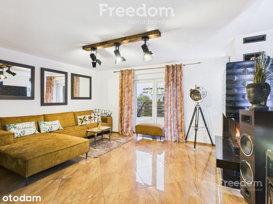 Dom z unikatowym wnętrzem i dużą przestrzenią