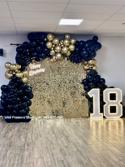 STOJACE CYFRY LED 18 Duze 100cm Wynajem