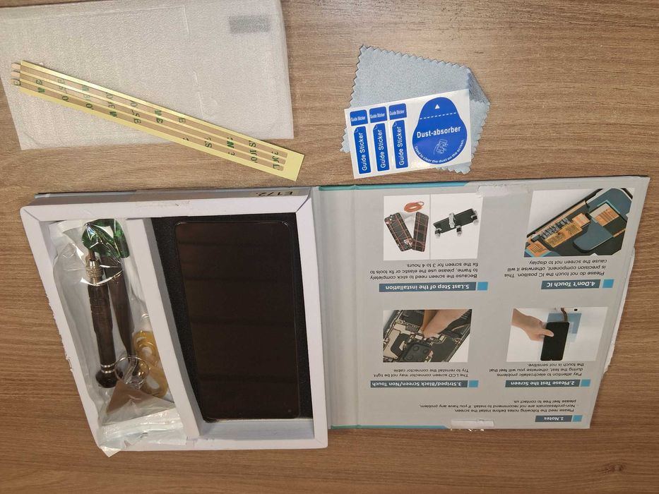 E172 Wyświetlacz LCD Ekran Dotyk Samsung Galaxy A21S Ramka Zestaw