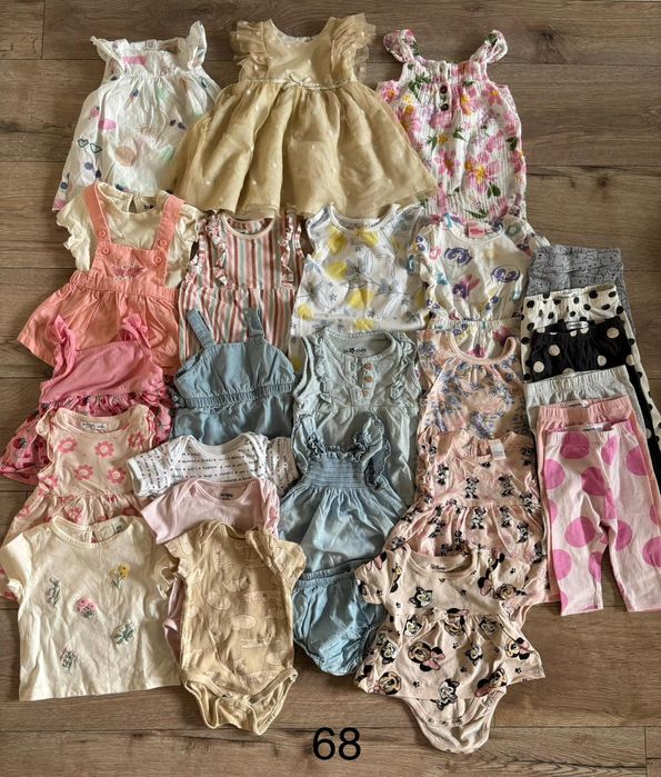 Mega paczka ubrań dla dziewczynki