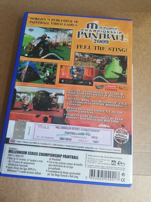 Jogo PS2 - Paintball 2009
