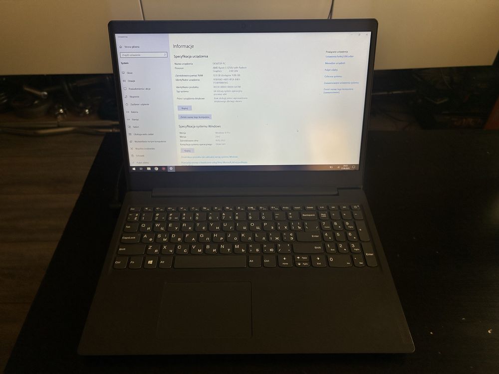 Laptop Lenovo V15-ADA 82C7