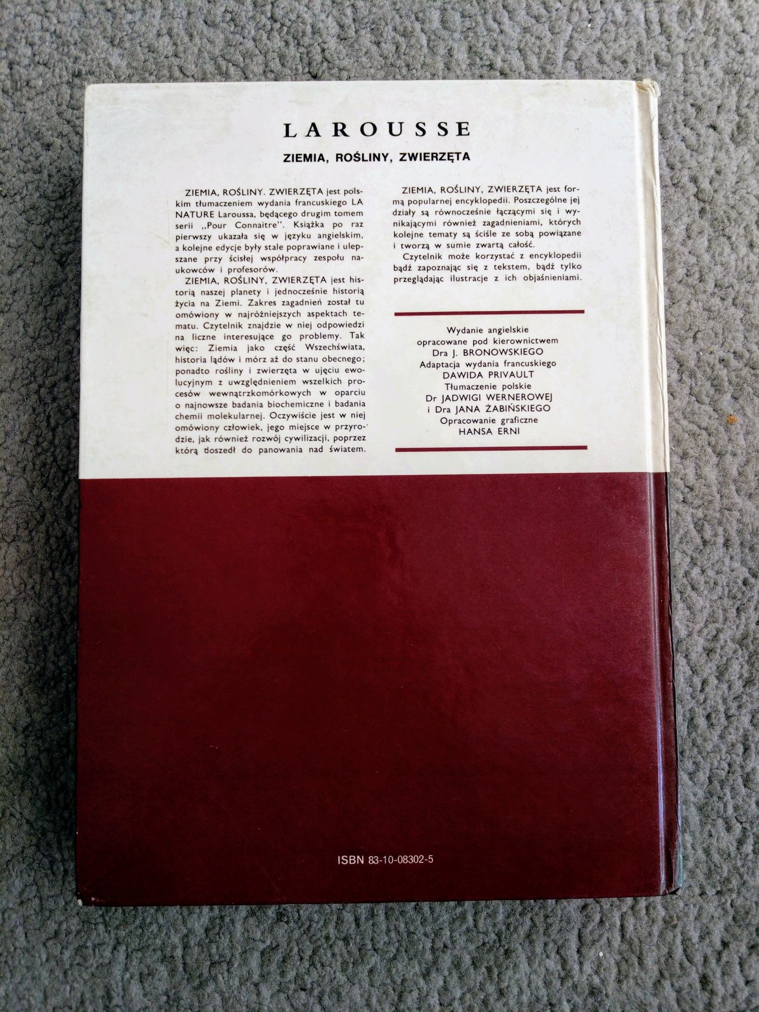 Larousse - Ziemia, Rośliny, Zwierzęta / Nasza Księgarnia