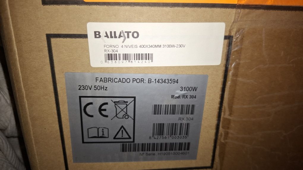 Forno Convector FM - RX-304 - Elétrico + Mesa em Inox