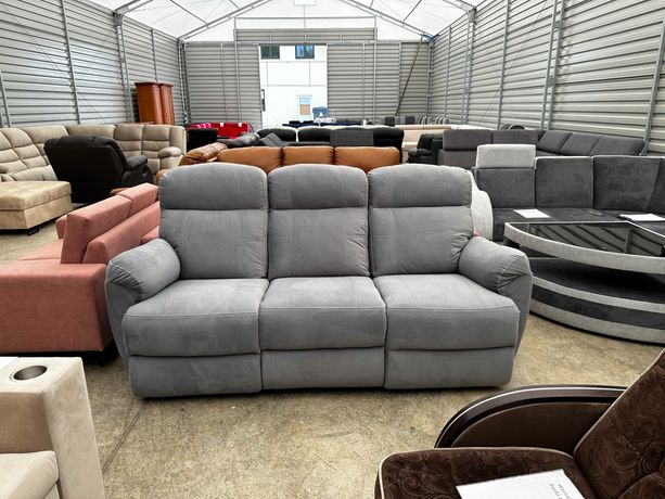 Trzyosobowa sofa MONACO 2 x relax manualny dostępne od ręki